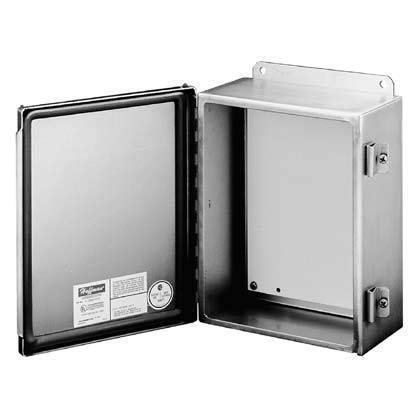 6 x 8 x4 hinged non metallic enclosure|Non.